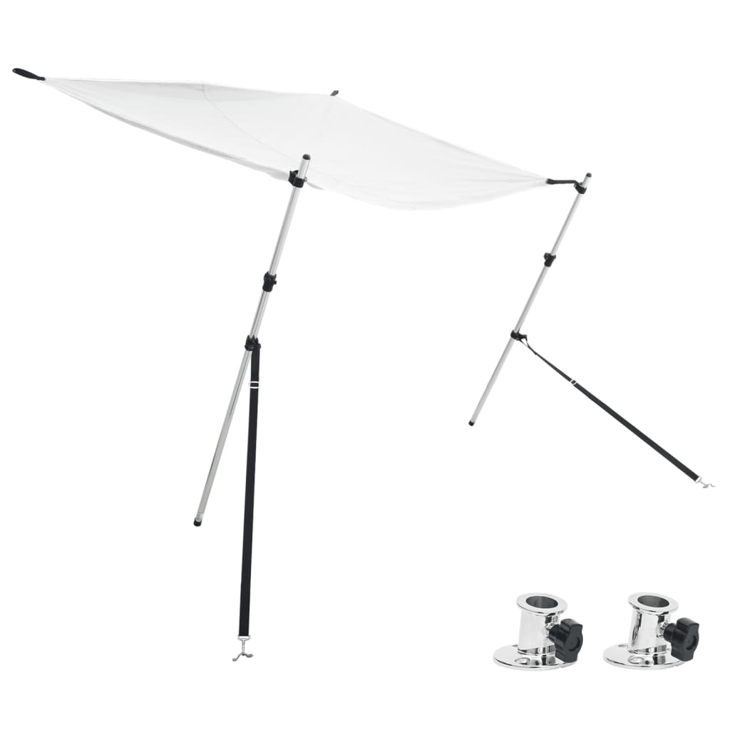 T-Top Shade Extension White 174x205x (115-194) cm