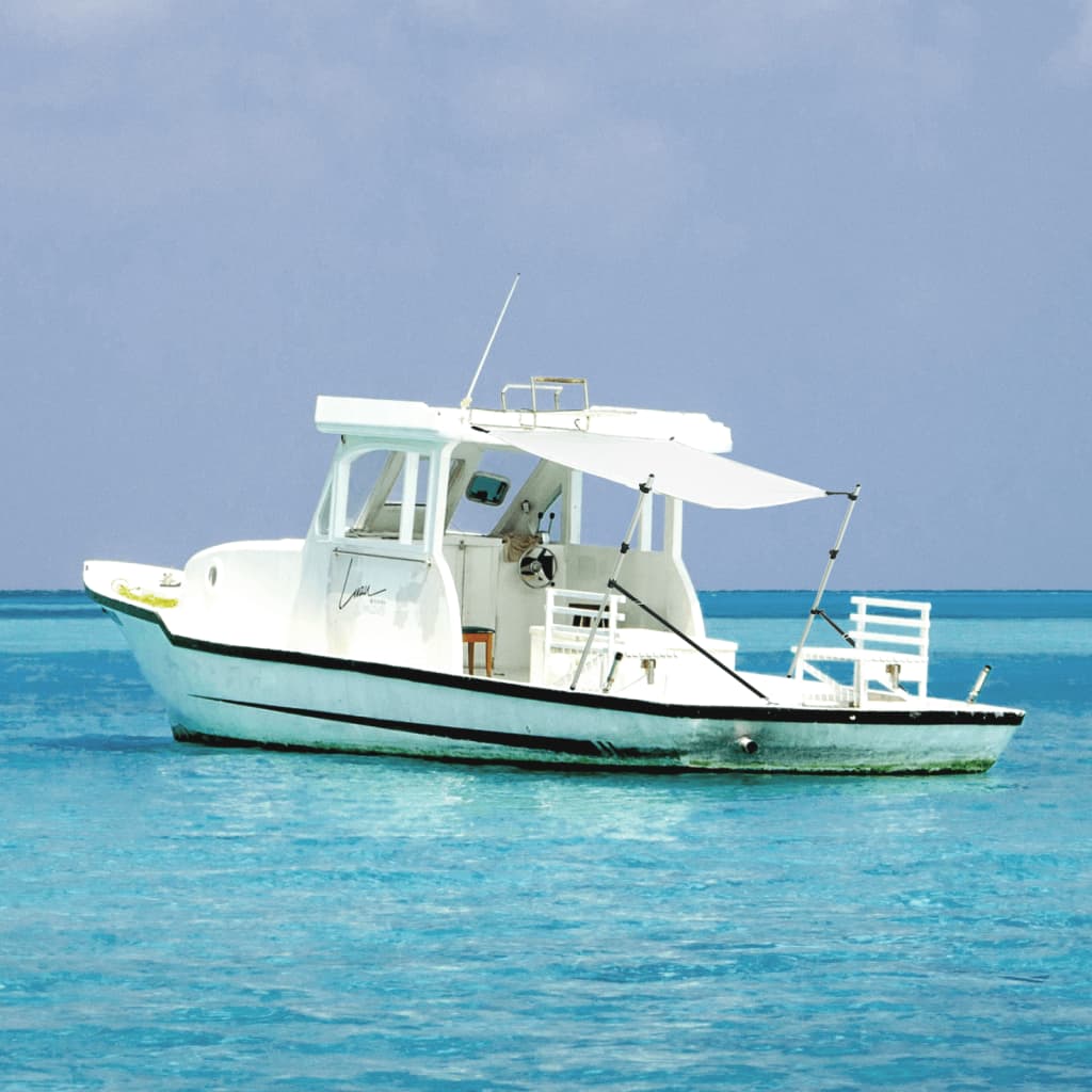 T-Top Shade Extension White 174x205x (115-194) cm