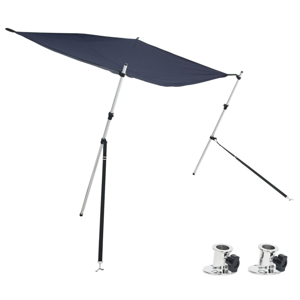T-Top Shade Extension Navy 174x205x(115-194) cm