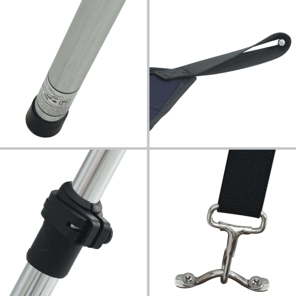 T-Top Shade Extension Navy 174x205x(115-194) cm