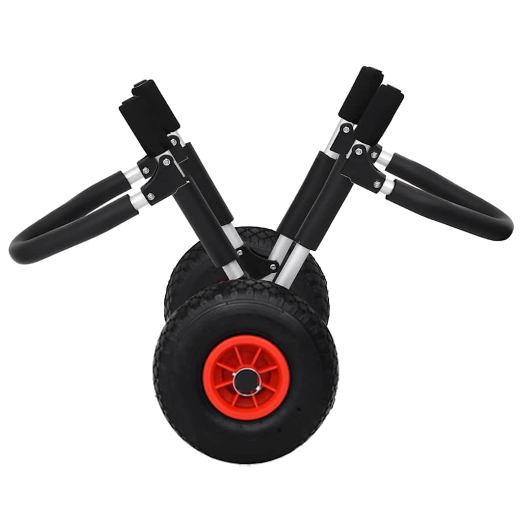 Chariot de SUP pliable en aluminium pour planche de surf 45 kg