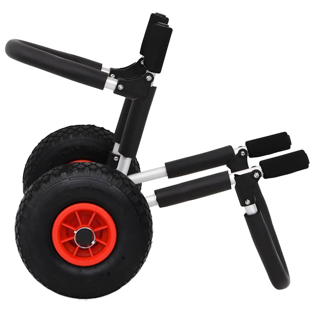 Chariot de SUP pliable en aluminium pour planche de surf 45 kg