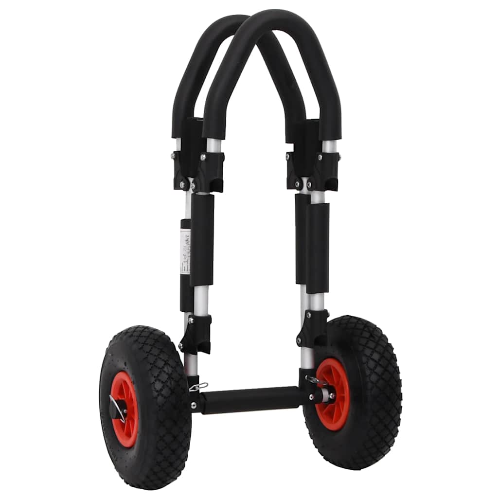 Chariot de SUP pliable en aluminium pour planche de surf 45 kg