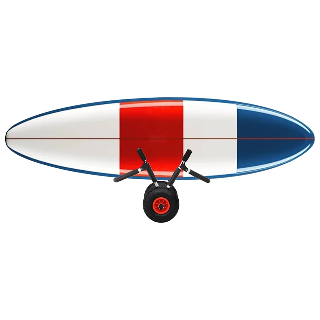Chariot de SUP pliable en aluminium pour planche de surf 45 kg