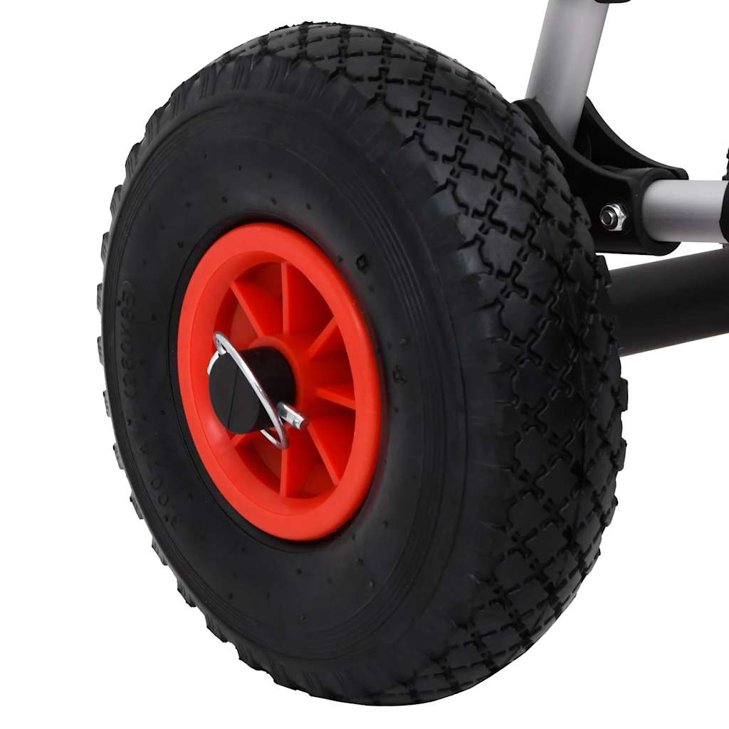 Chariot de SUP pliable en aluminium pour planche de surf 45 kg