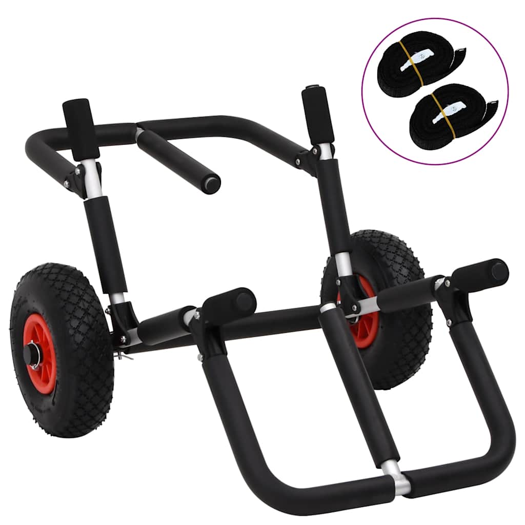 Chariot de SUP pliant pour 2 planches de surf 90 kg Aluminium
