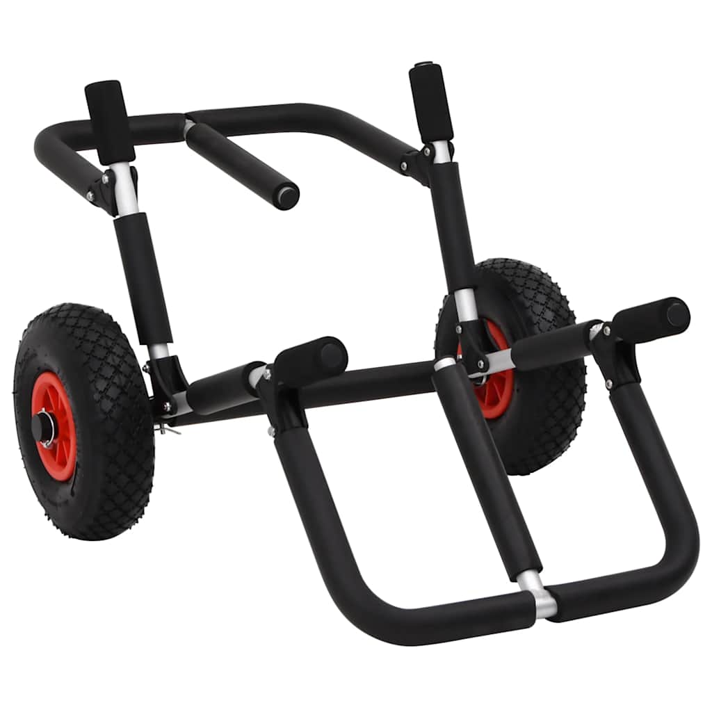 Chariot de SUP pliant pour 2 planches de surf 90 kg Aluminium