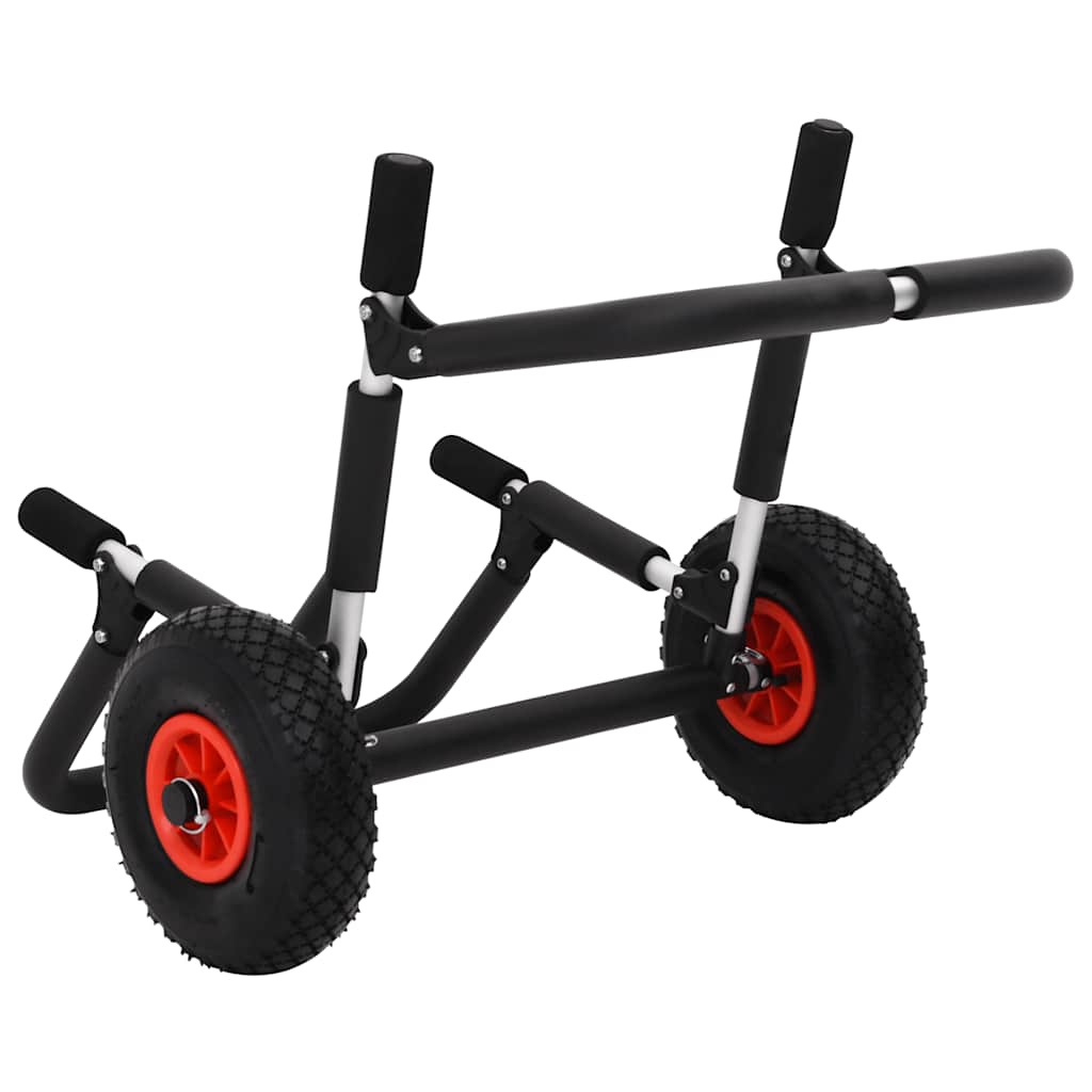 Chariot de SUP pliant pour 2 planches de surf 90 kg Aluminium