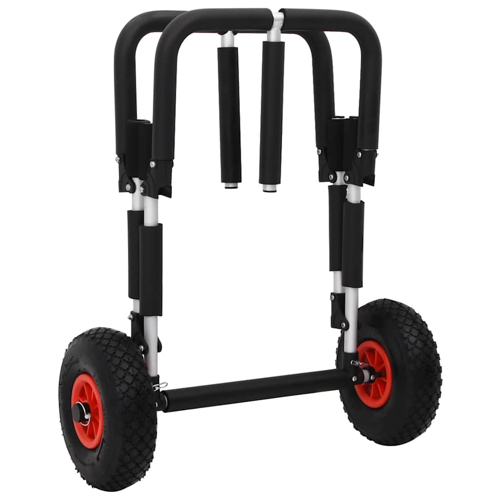 Chariot de SUP pliant pour 2 planches de surf 90 kg Aluminium