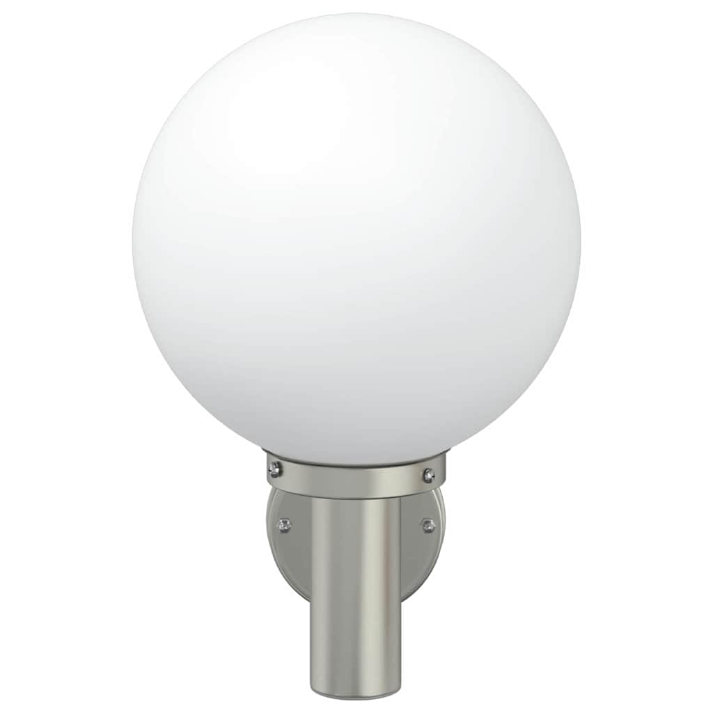 Outdoor Wall Light 2 pcs Silver 28 x 25 x 38 cm