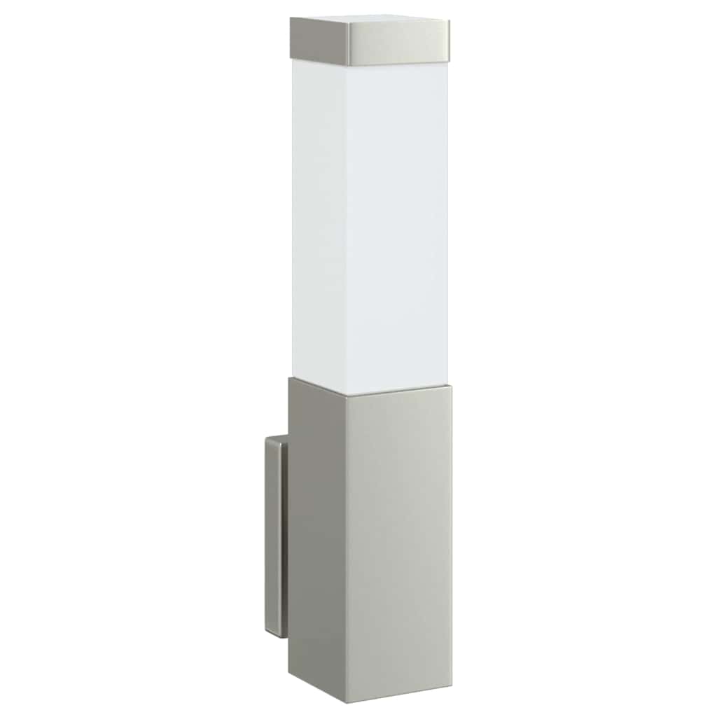 Außenwandleuchte 2 pcs Silber 10,5 x 6 x 33 cm