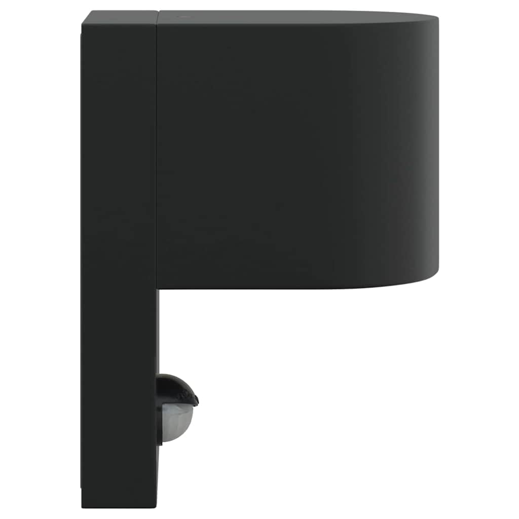 Außenwandleuchte 2 pcs Schwarz 12 x 7 x 15 cm Edelstahl