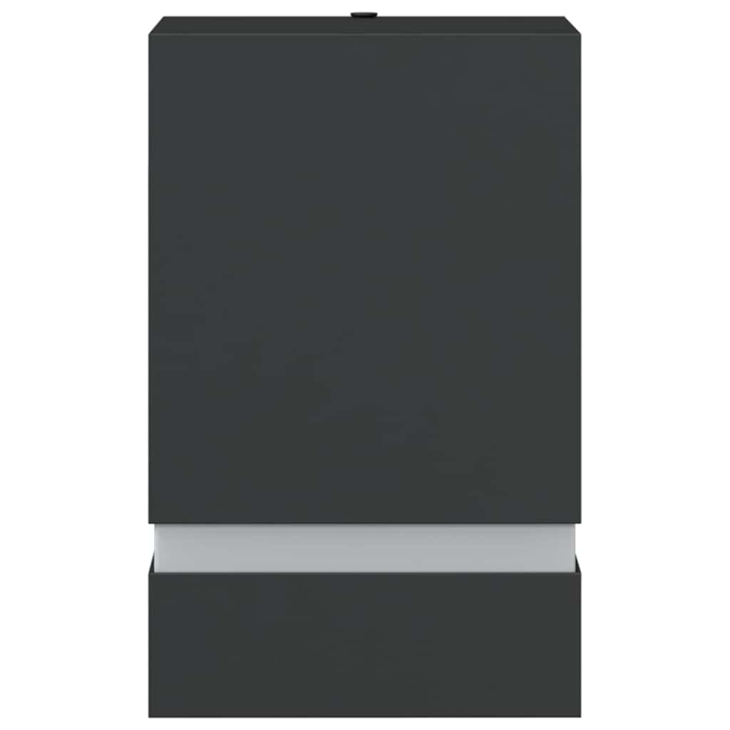 Outdoor Wall Light Black Stainless Steel