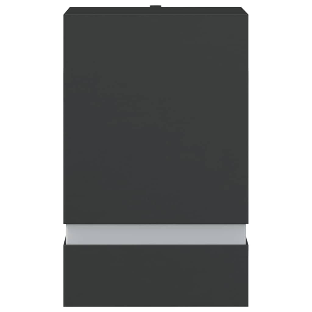 Outdoor Wall Lights, 2 pcs, Black Stainless Steel