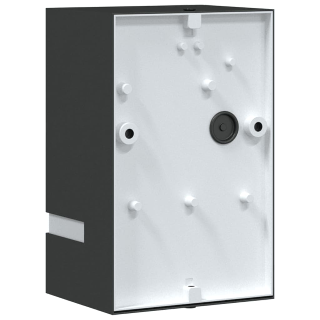 Outdoor Wall Lights, 2 pcs, Black Stainless Steel
