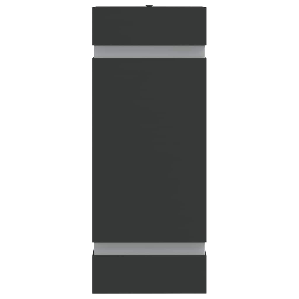 Outdoor Wall Light Black Stainless Steel