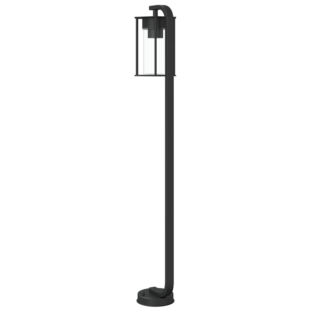 Path lights 3 pcs. Black 100 cm Stainless steel