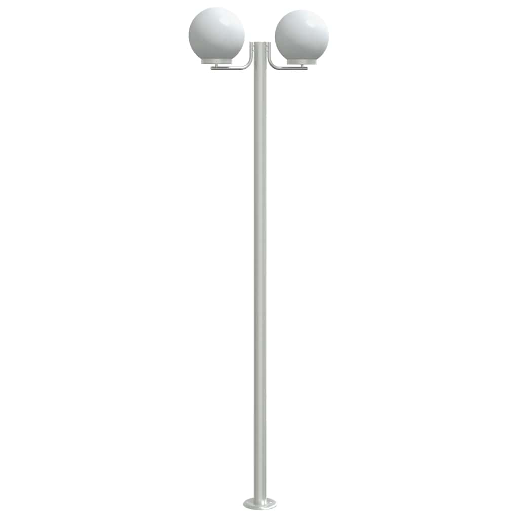 Path lights 3 pcs. Silver 215 cm Stainless Steel