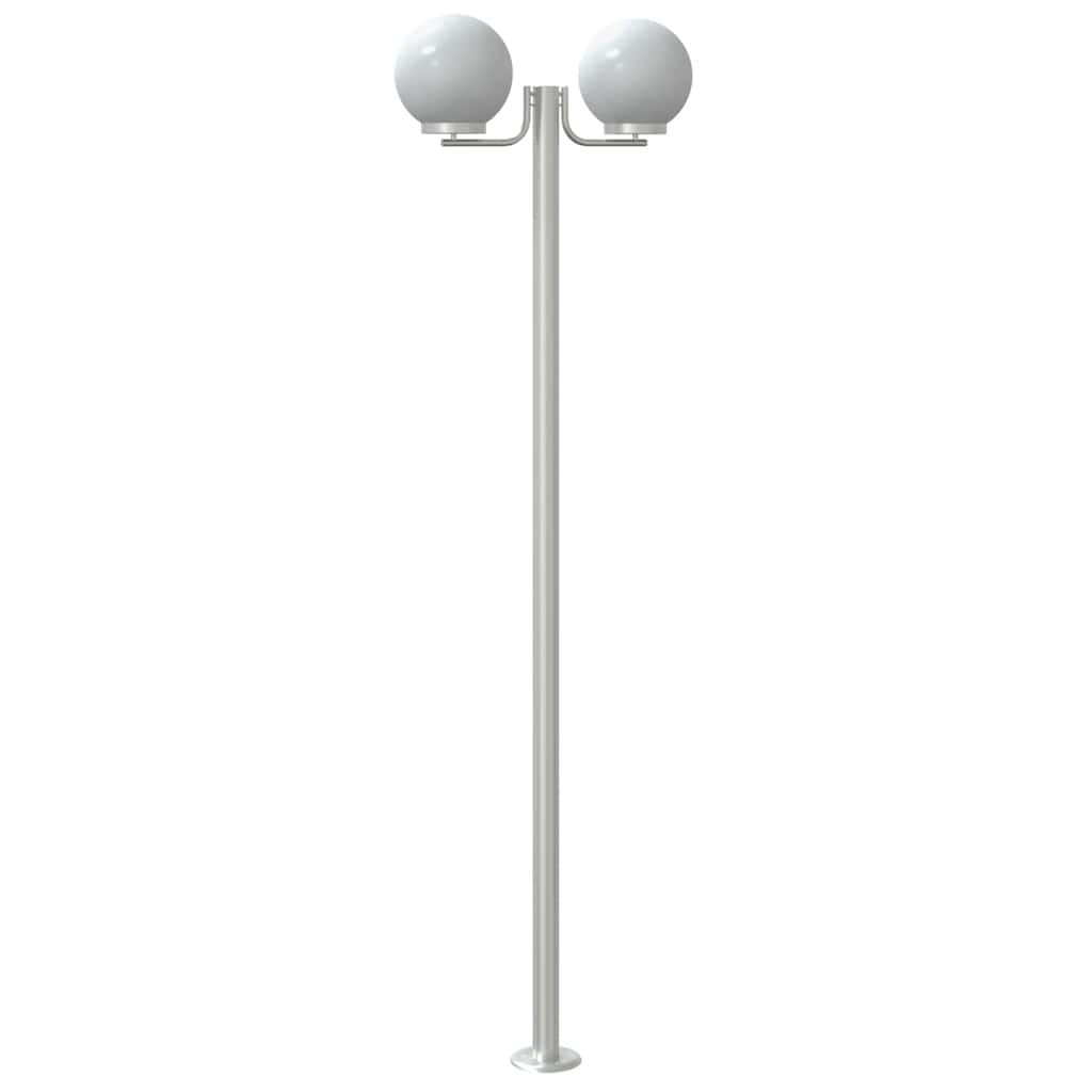 Path lights 3 pcs. Silver 215 cm Stainless Steel