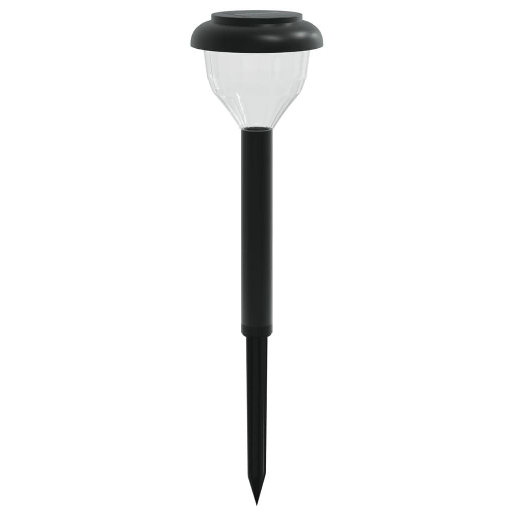 Solar Path Lights with Ground Spikes 4 Pcs. Warm White & RGB