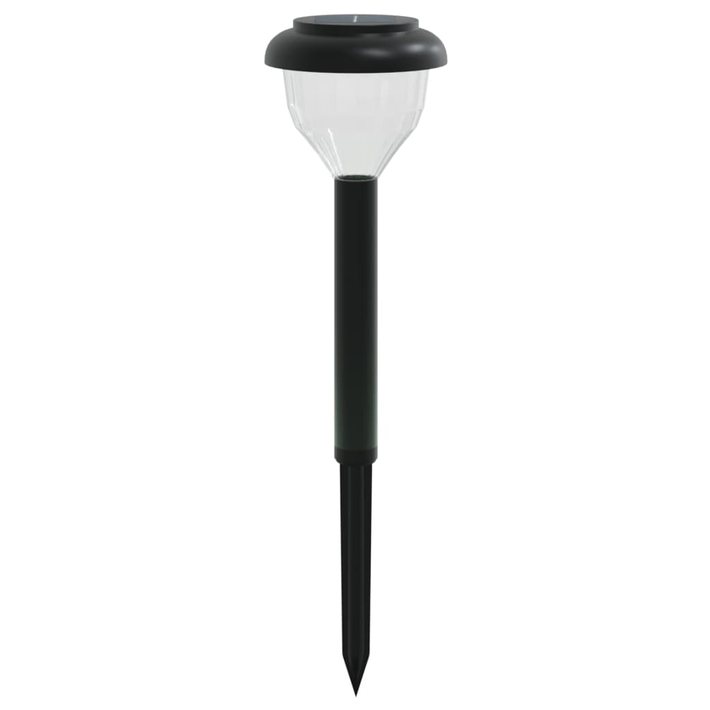 Solar Path Lights with Ground Spikes 4 Pcs. Warm White & RGB