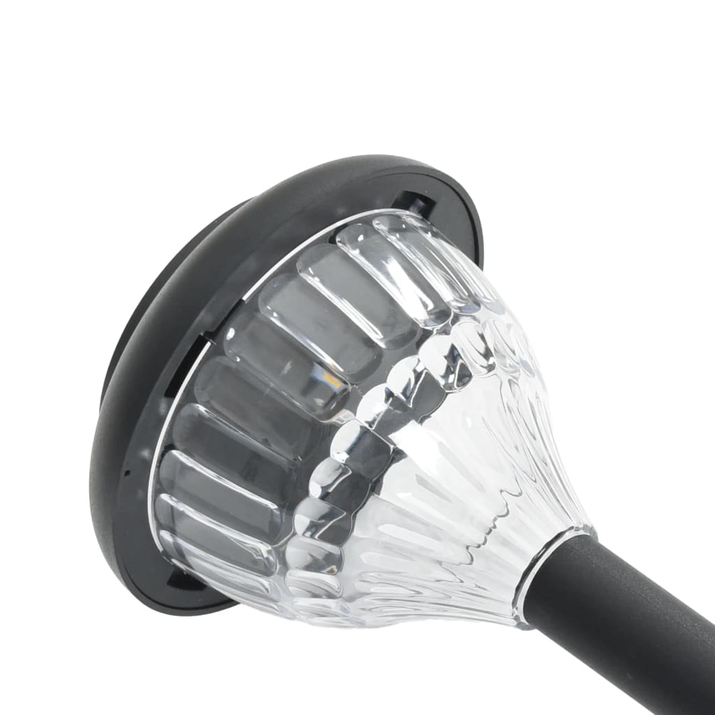 Solar Path Lights with Ground Spikes 4 Pcs. Warm White & RGB