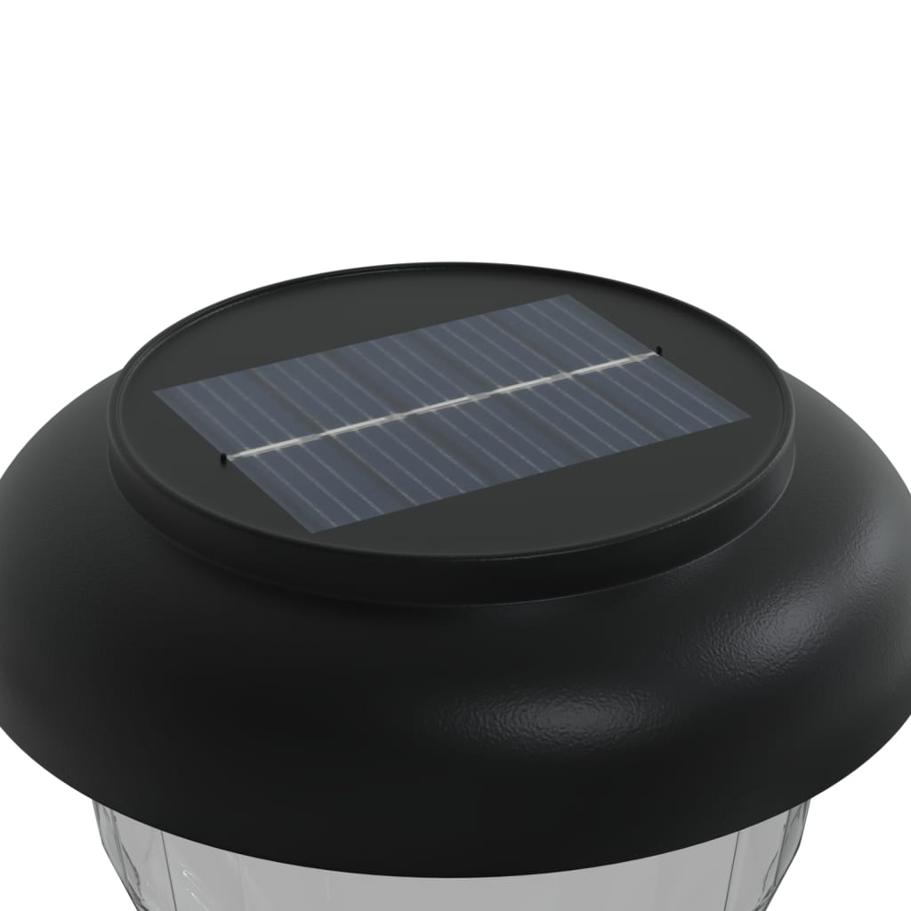 Solar Path Lights with Ground Spikes 4 Pcs. Warm White & RGB