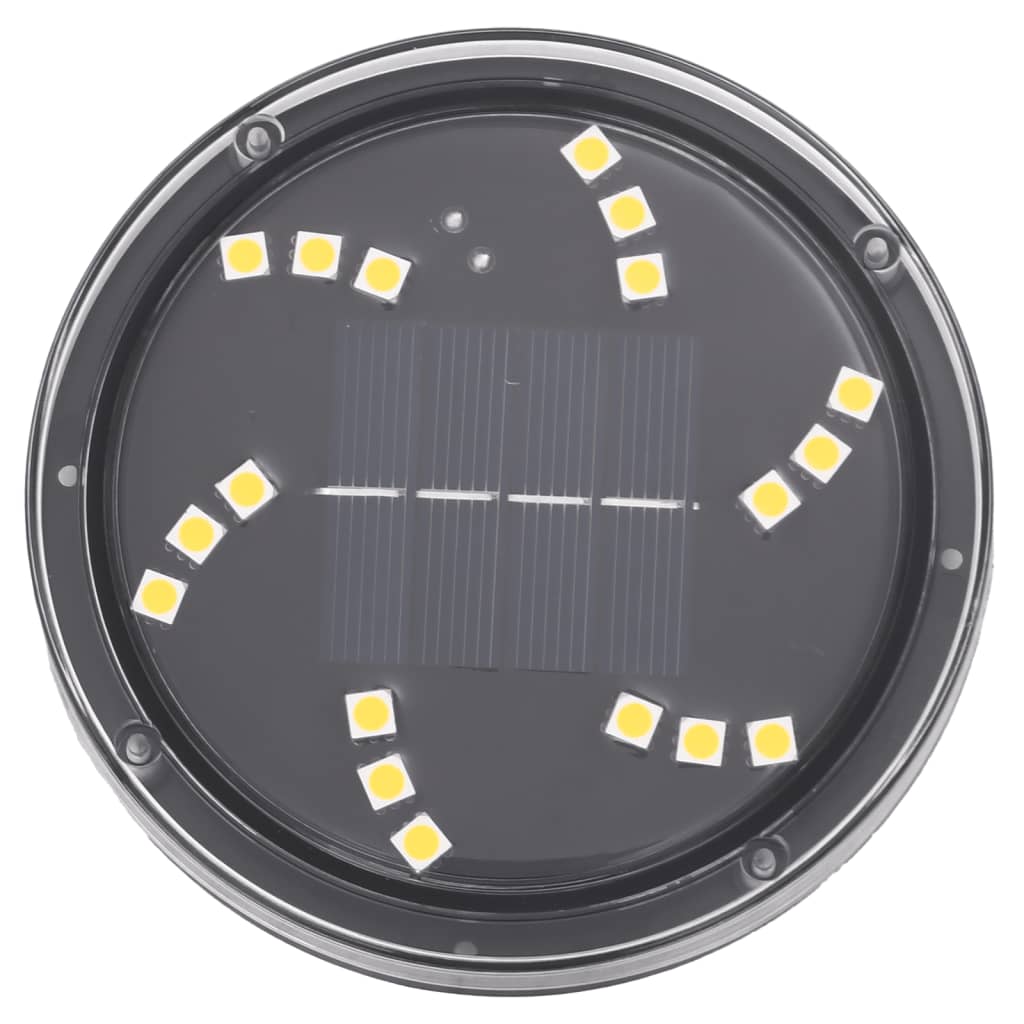 Solar Ground Lights with Ground Spike 4 pcs. Warm White