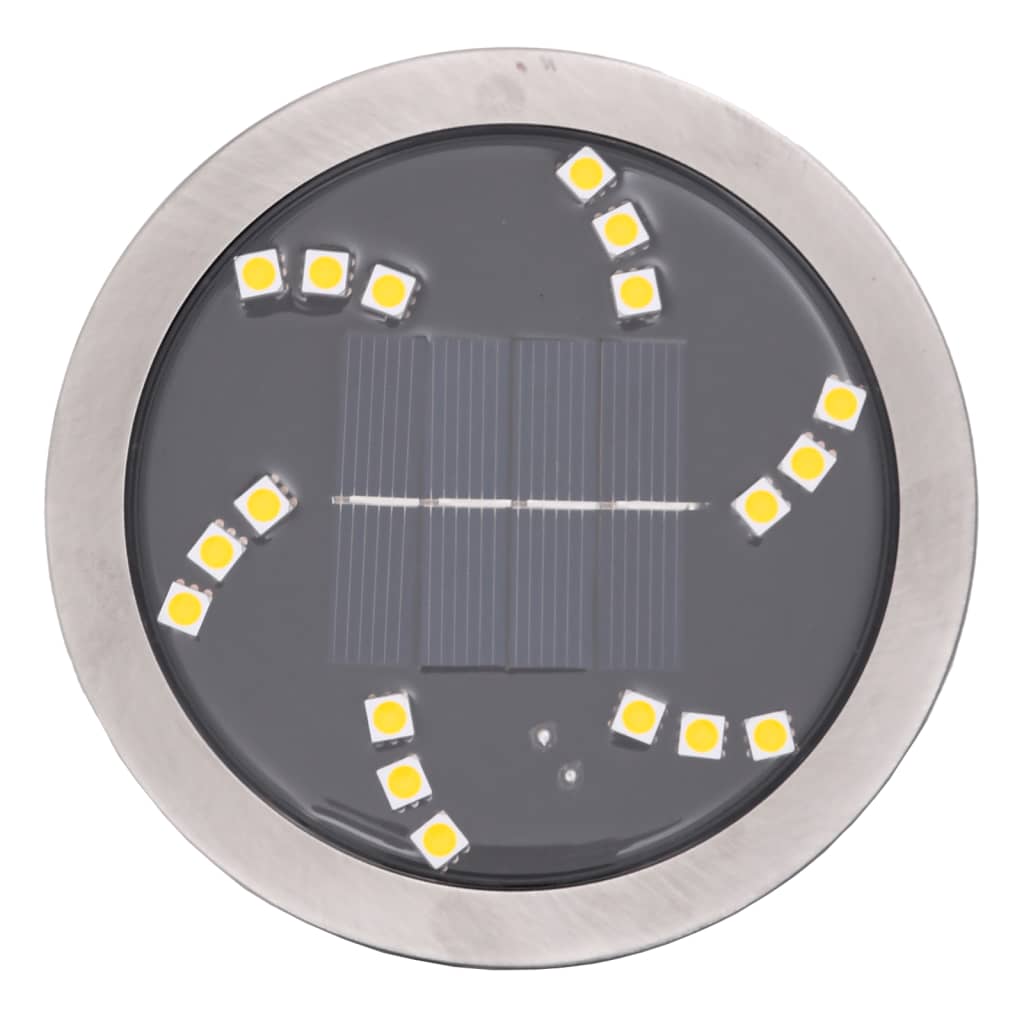 Lampes solaires à piquet 12 pièces Blanc chaud