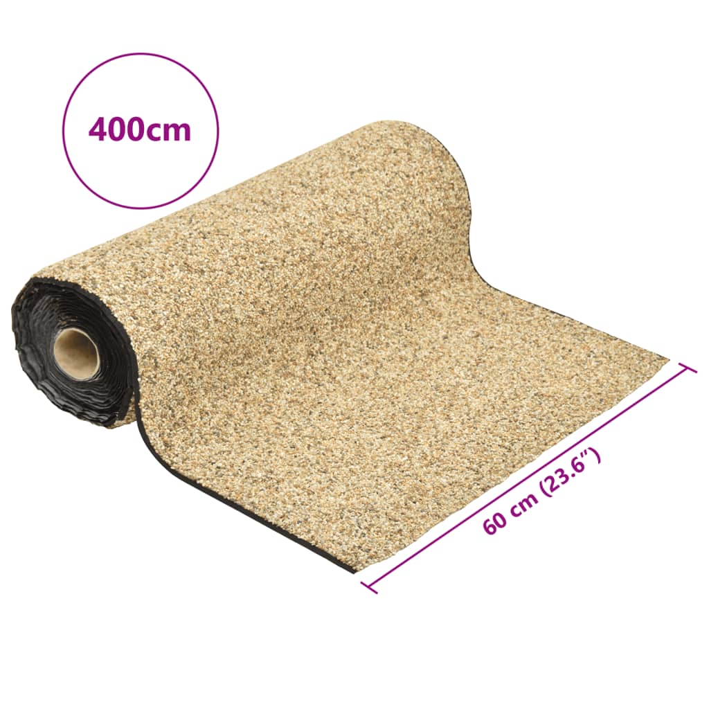 Stone film natural sand 400x60 cm