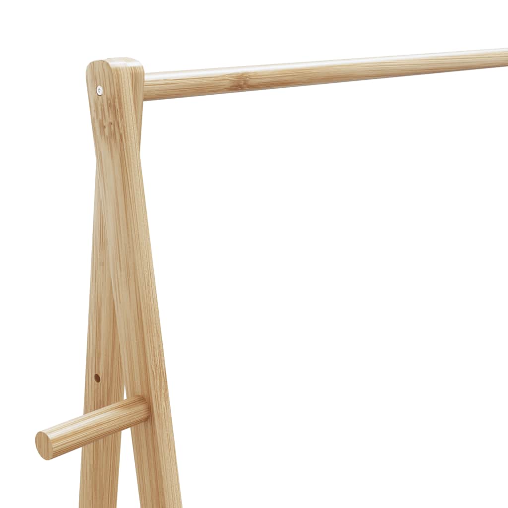 Portant avec étagères 132x45,5x150,5 cm Bambou