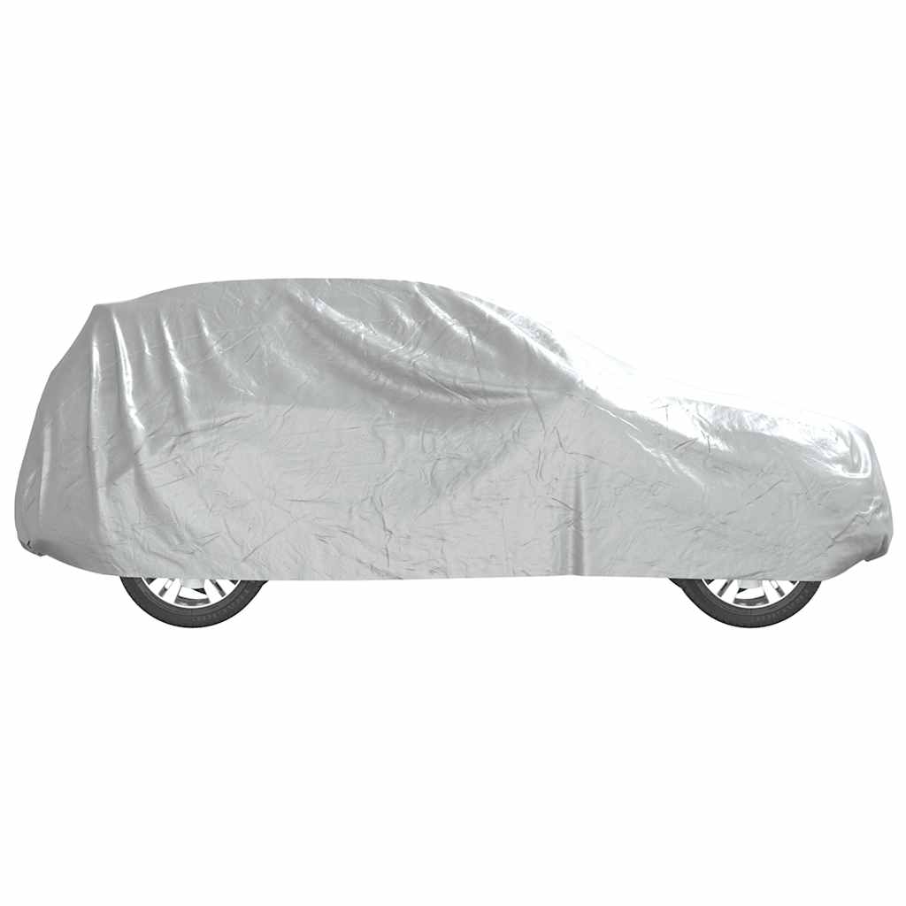 Car Cover for SUV with Buckle Strap Full Silver M