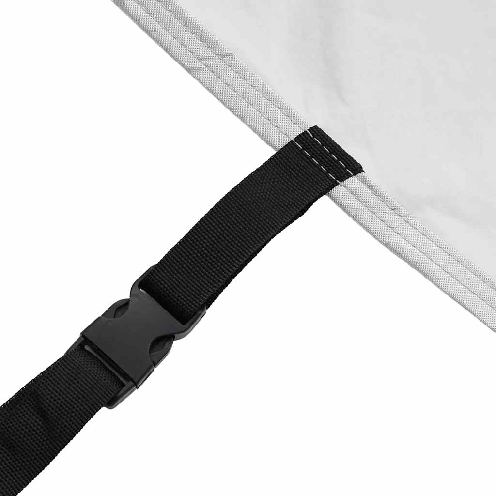 Car Cover for SUV with Buckle Strap Full Silver M