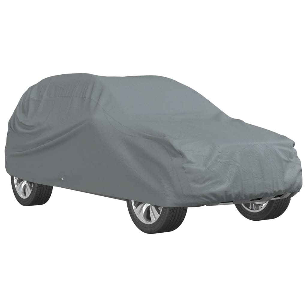 Housse de voiture pour SUV complète grise L tissu non tissé