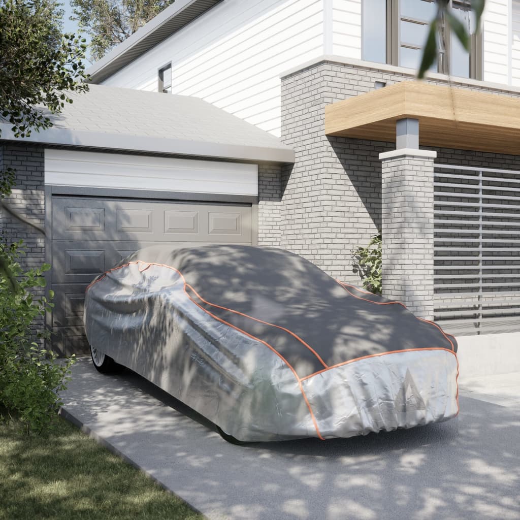Car Cover for Sedan Hail Protection Full M Gray Silver