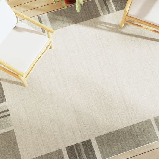 Short Pile Multi-colored Rug 190x300 cm Non-slip