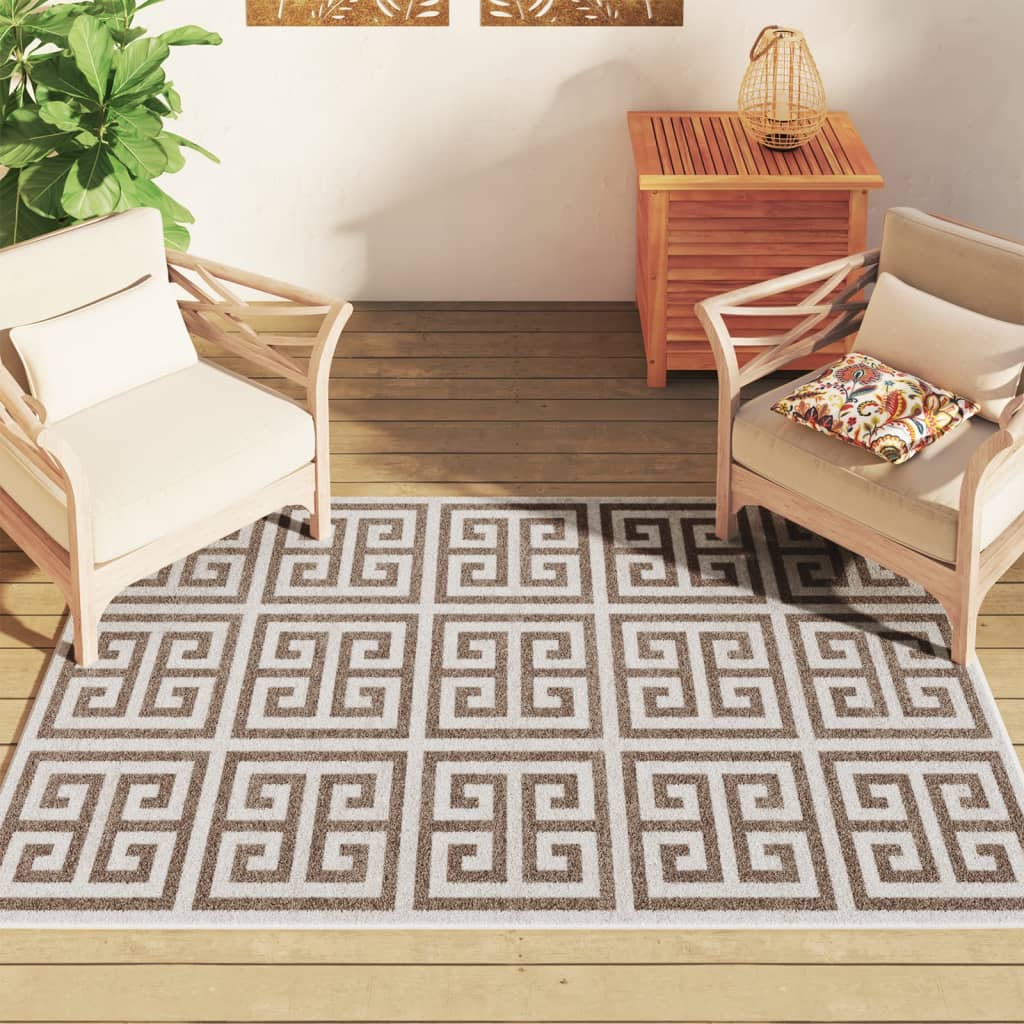 Multicolor Indoor & Outdoor Rug 120x180 cm Non-Slip
