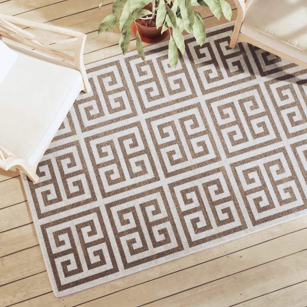 Multicolor Indoor & Outdoor Rug 120x180 cm Non-Slip