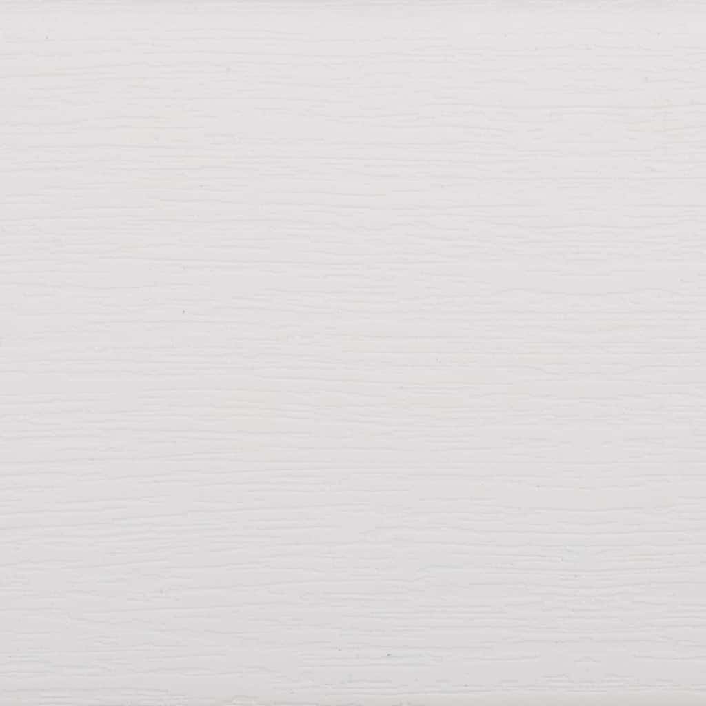 Gartenbank Weiß 110x52x71 cm Polypropylen