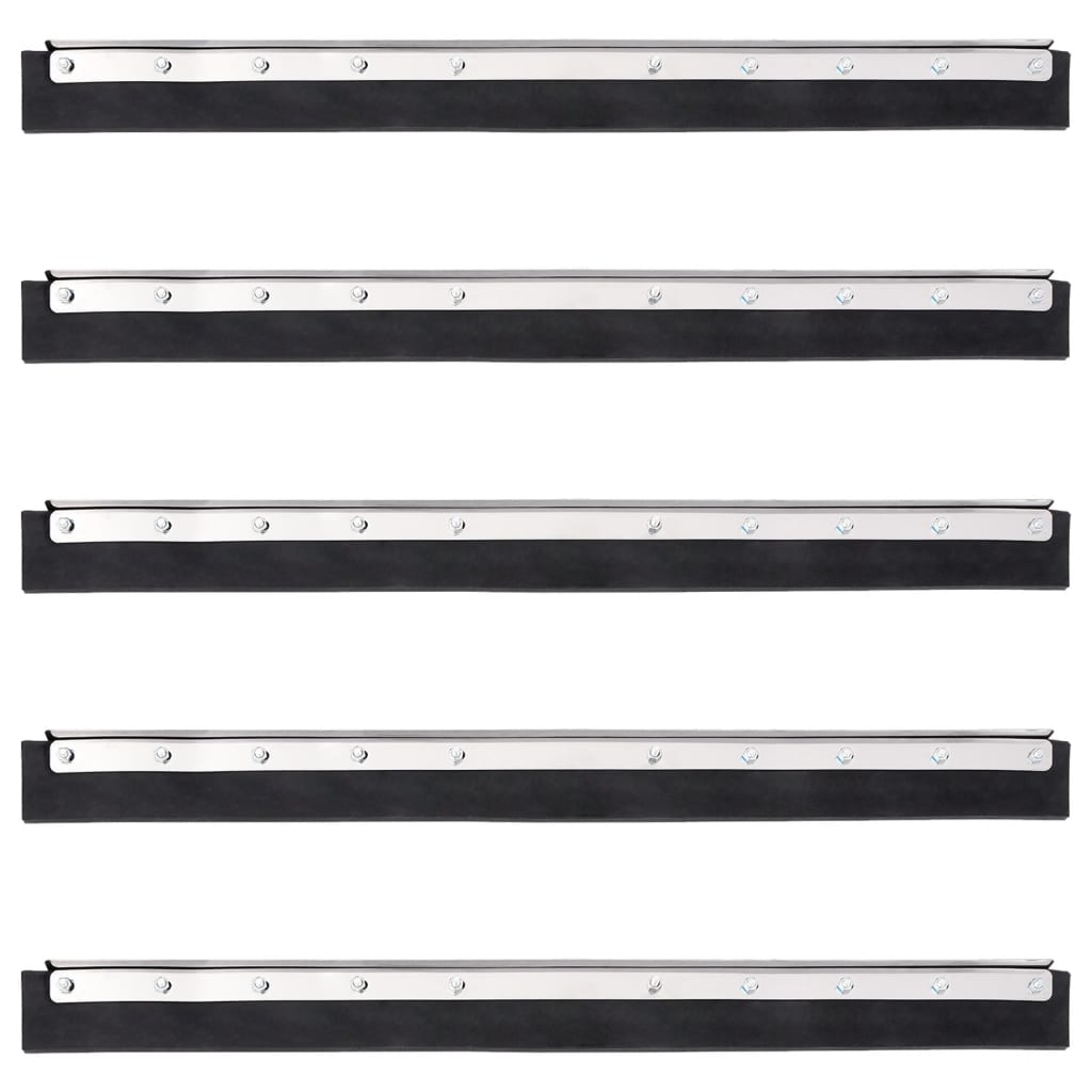 Floor Squeegee 5 pcs. 75x2x5 cm Steel and Rubber
