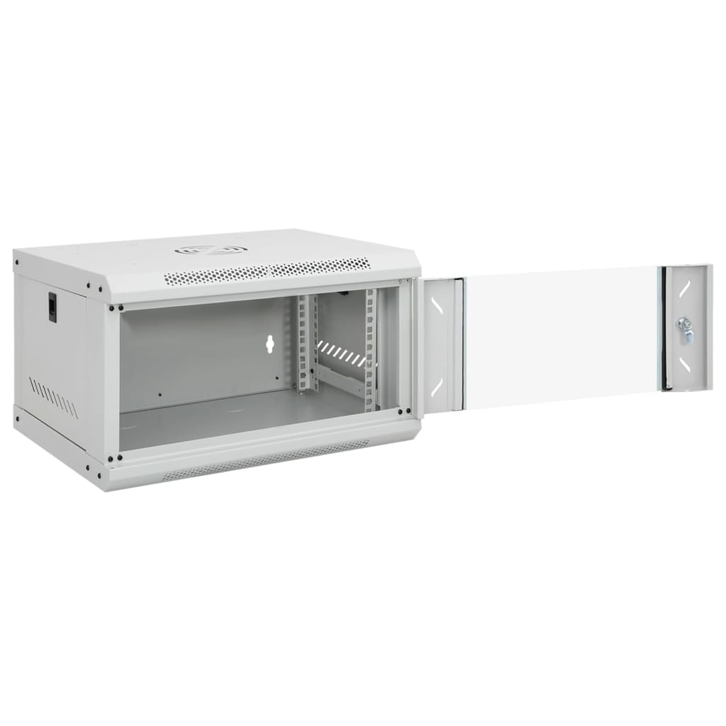 6HE Wandmontierter Netzwerkschrank 19" IP20 53x40x30 cm