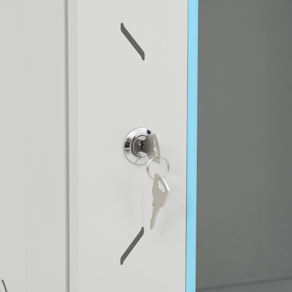 6HE Wandmontierter Netzwerkschrank 19" IP20 53x40x30 cm