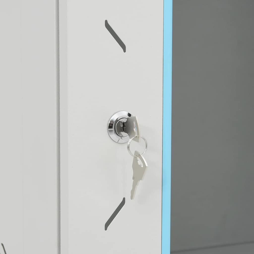 15U Netzwerkschrank auf Rollen 19" IP20 60x45x86 cm