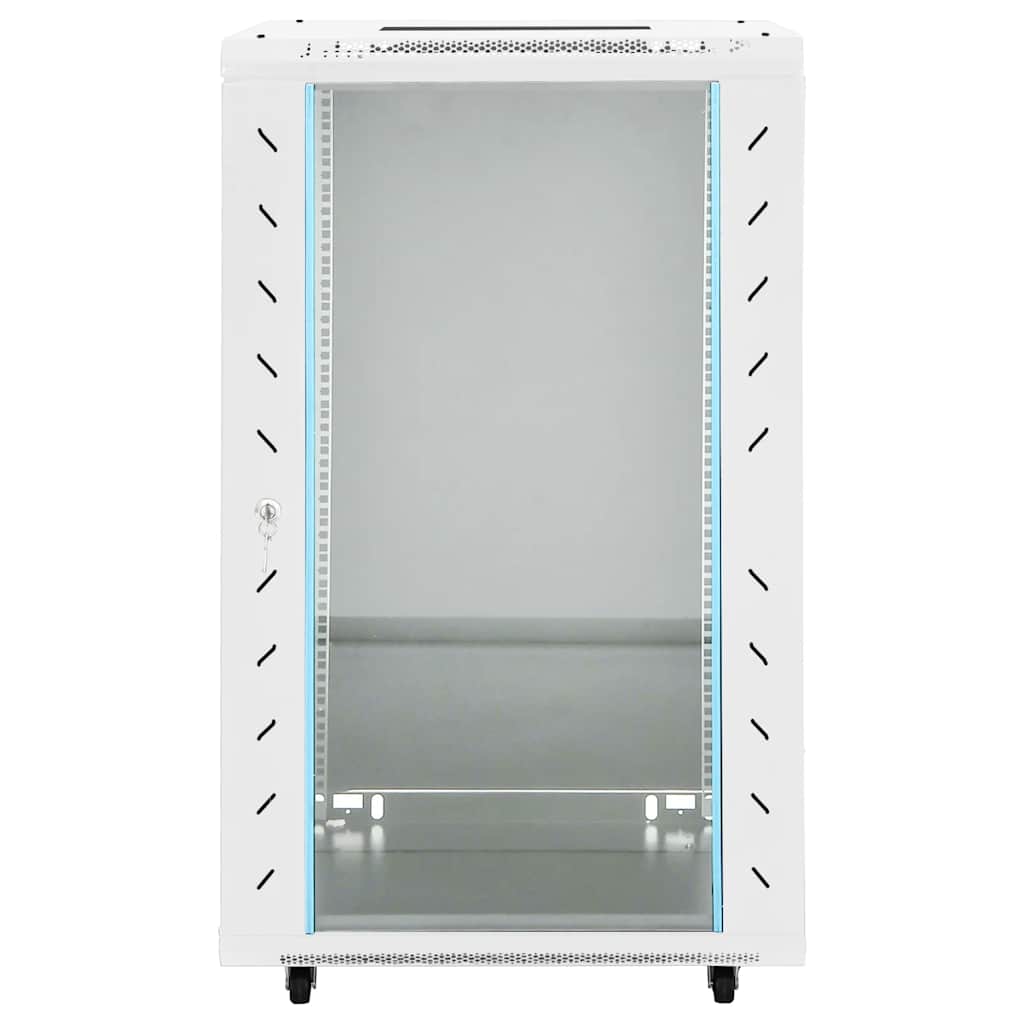 Armoire réseau 18U sur roulettes 19" IP20 60x60x100 cm