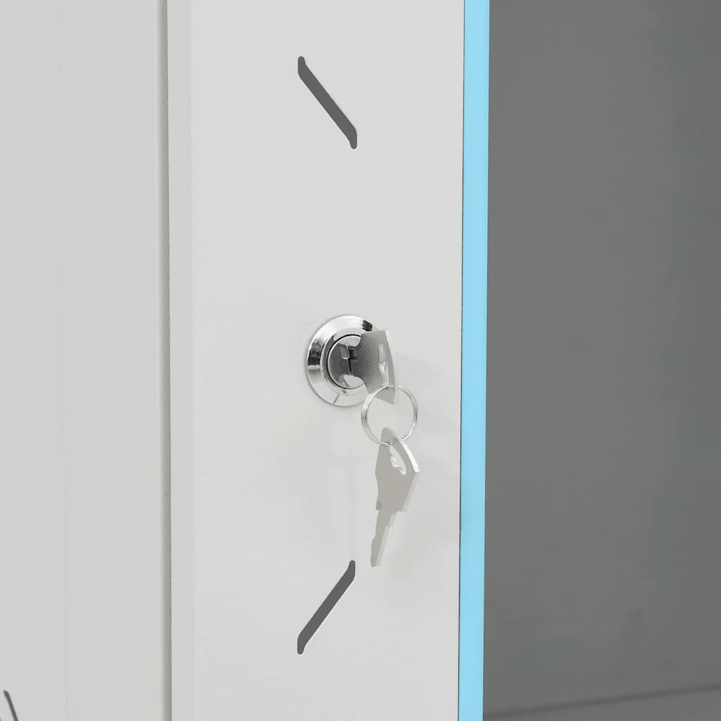 Armoire réseau 18U sur roulettes 19" IP20 60x60x100 cm