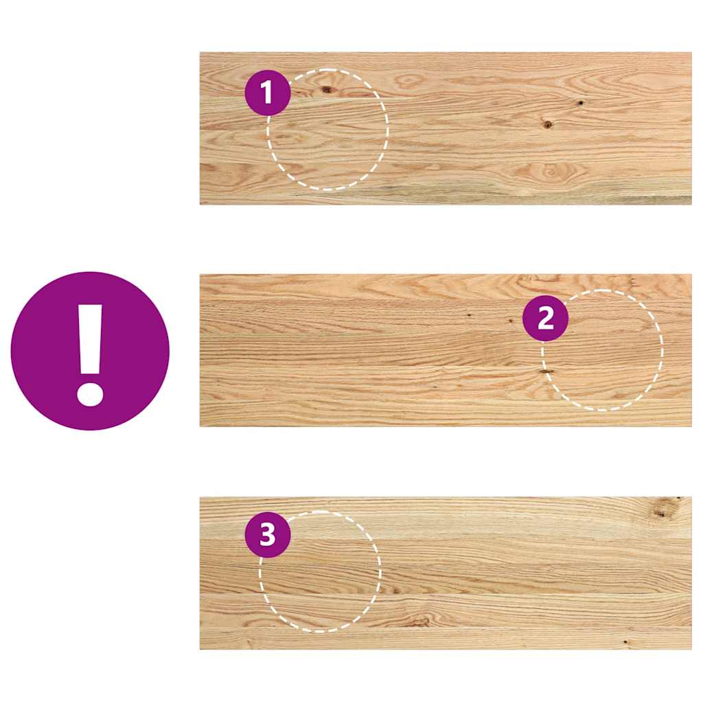Stair treads 12 pcs. Untreated 80x25x2 cm Solid oak