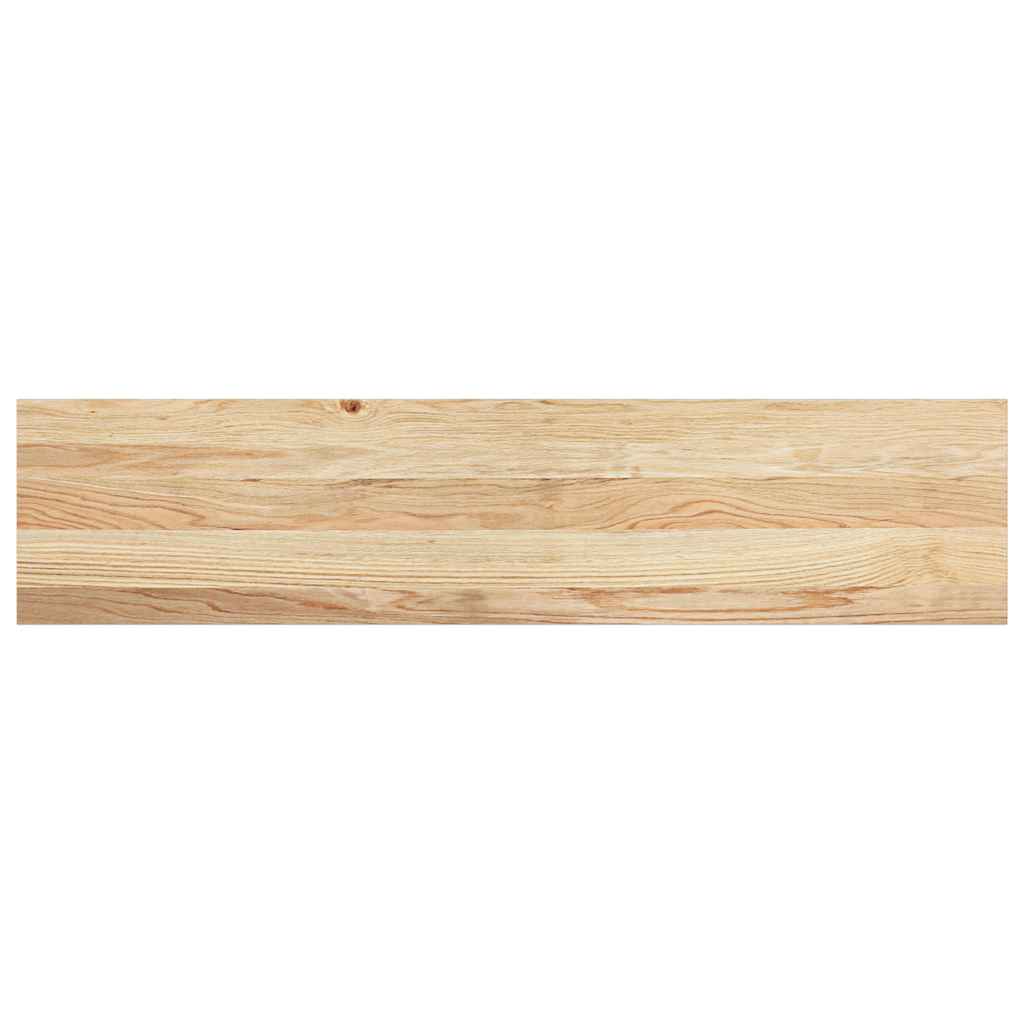 Stair treads 12 pcs. Untreated 110x30x2 cm Solid oak
