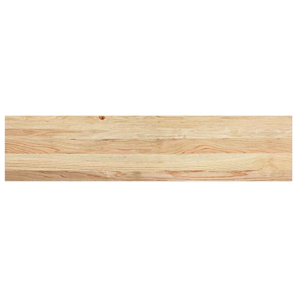 Stair treads 16 pcs. Untreated 110x30x2 cm Solid oak