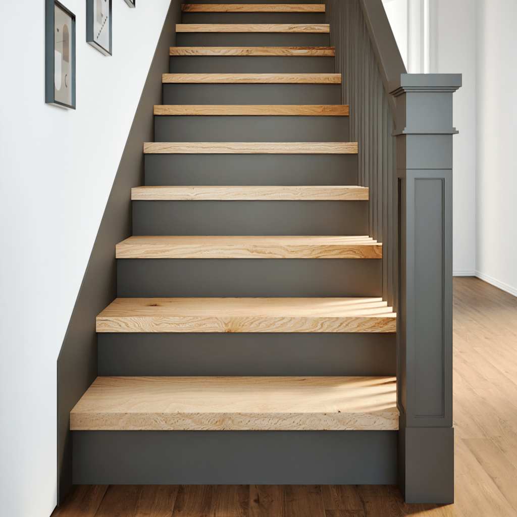 Stair Treads 20 pcs. Untreated 80x25x2 cm Solid Oak