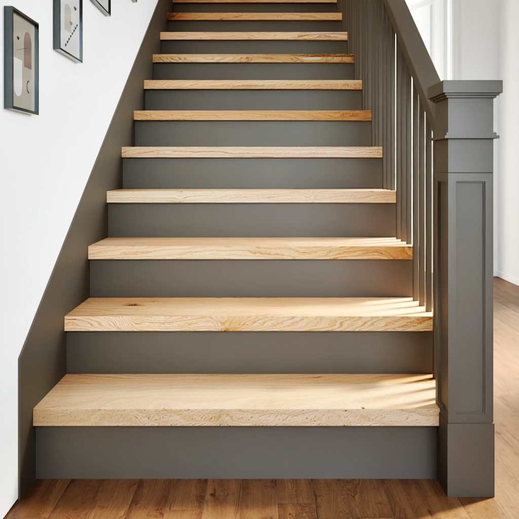 Marches d'escalier 20 pces. Non traitées 90x25x2 cm Chêne massif